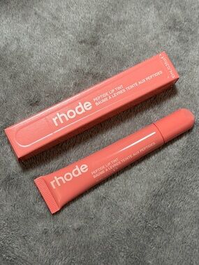 RHODE Peptide Lip Tint in Peach Pit Summer 2024 collection Limited Edition BNIB